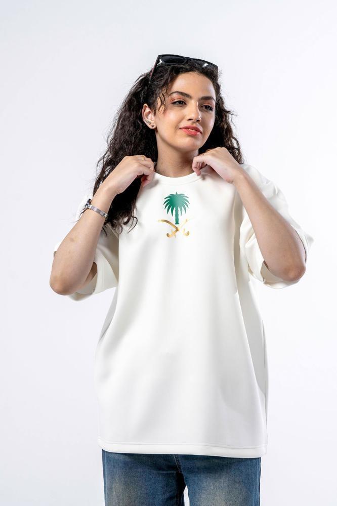 تيشيرت اليوم الوطني اوف سايز
