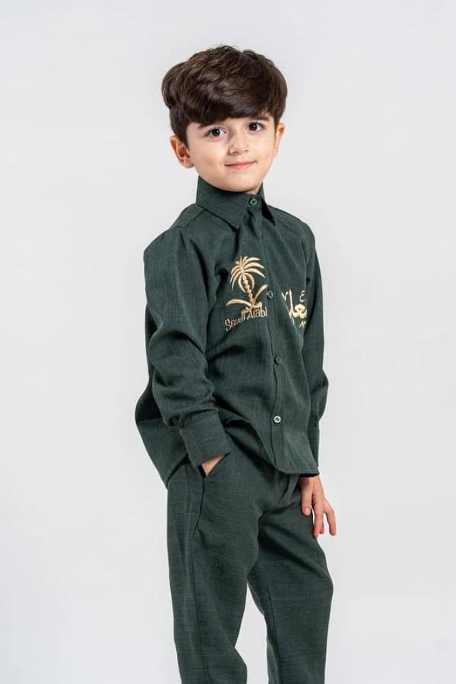 طقم اليوم الوطني ولادي زيتي