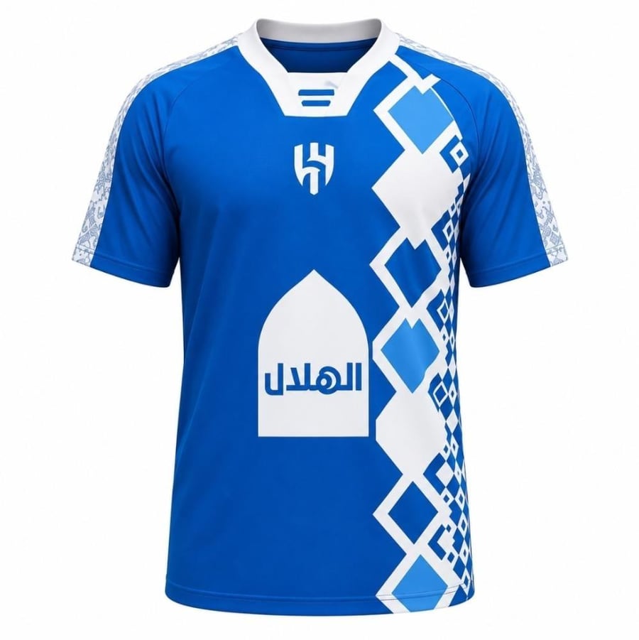 تيشيرت كلاسيك نادي الهلال السعودي الجديد 2027