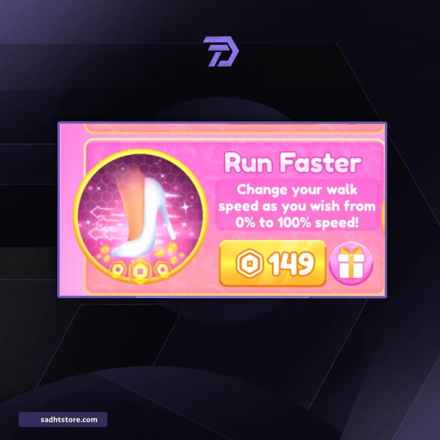 دريس تو امبرس Run faster