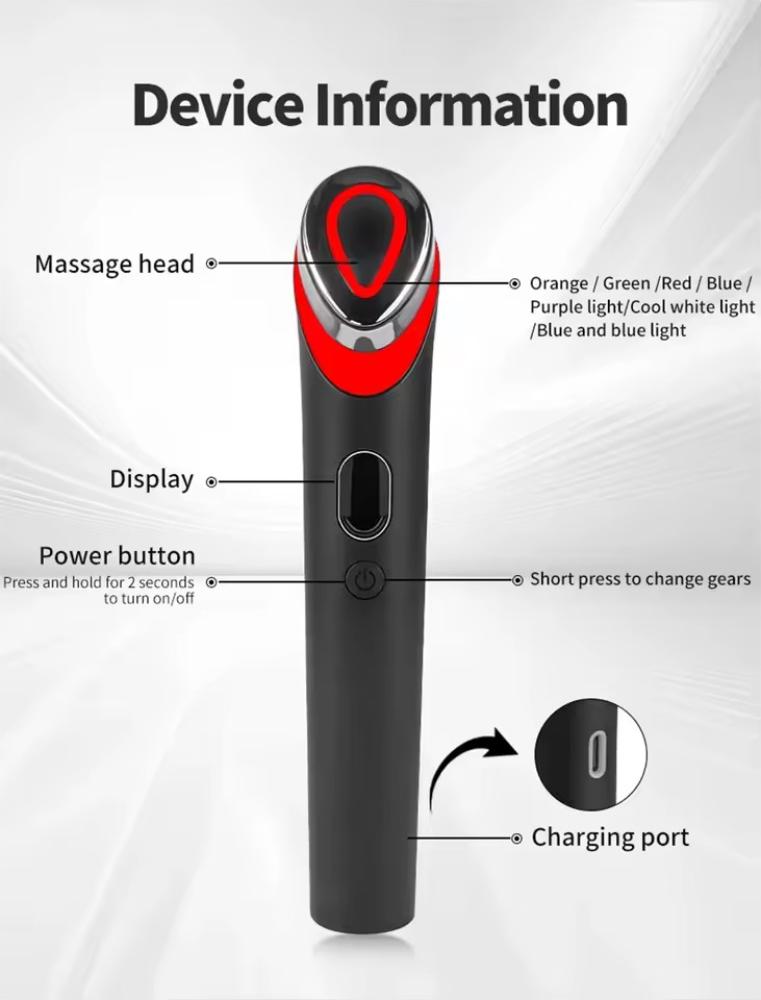 Face lifting and tightening device EMS Pro Booster