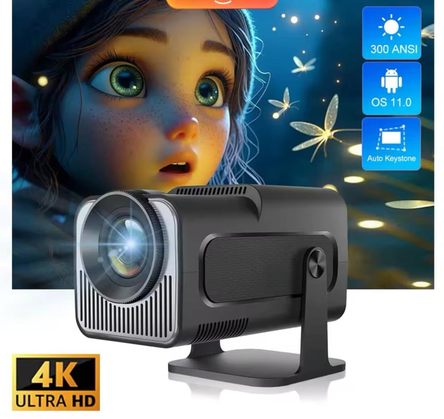 بروجكتر HY320 4K mini الاصدار الجديد