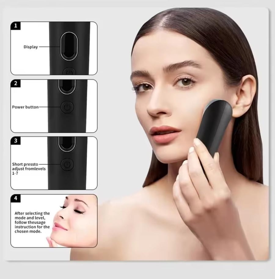 Face lifting and tightening device EMS Pro Booster
