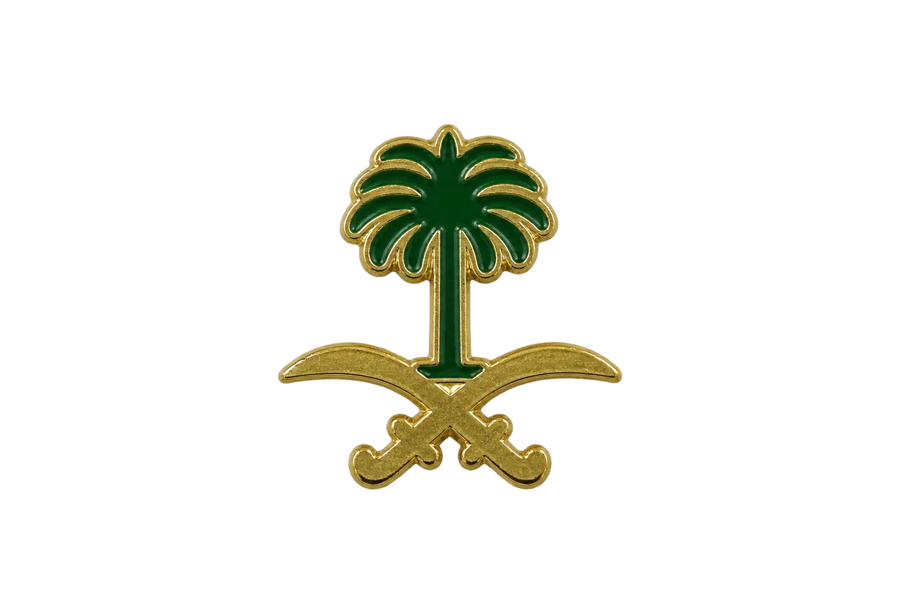 بروش سيفين ونخلة