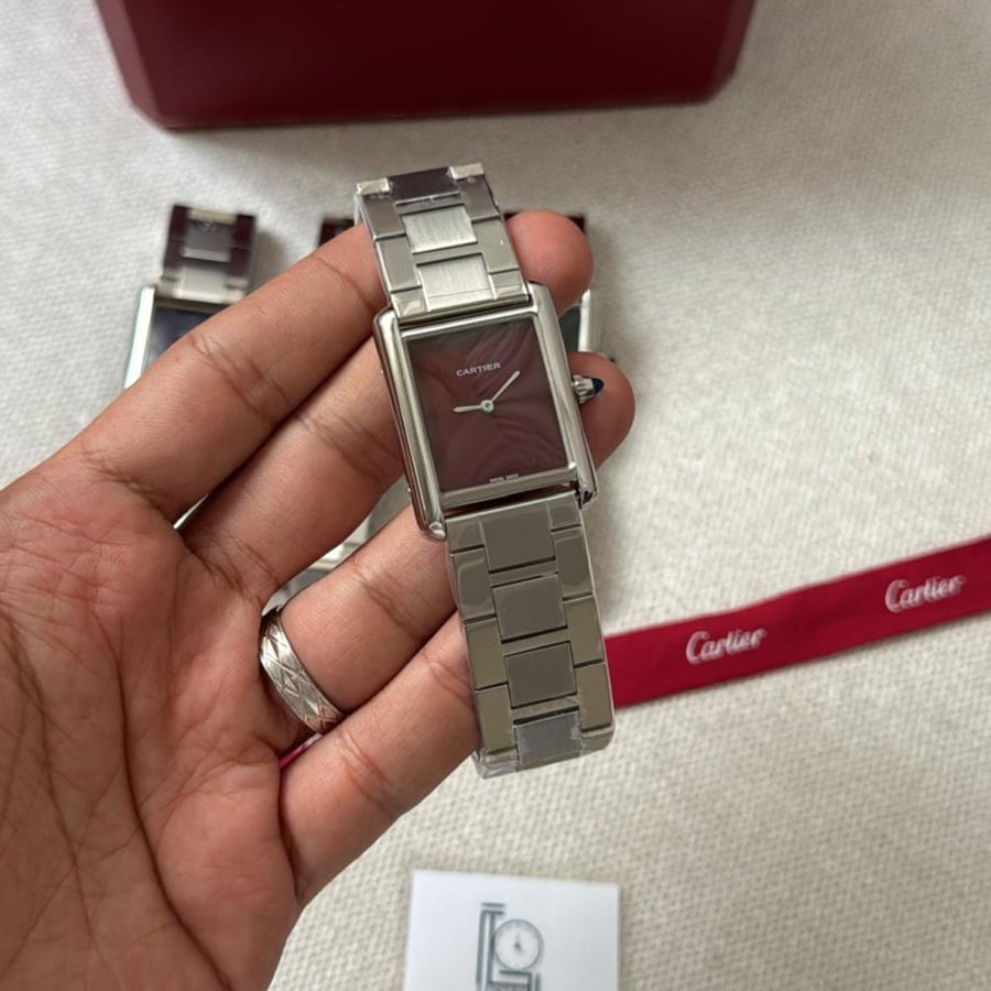 ساعة كارتير تانك Tank De Cartier