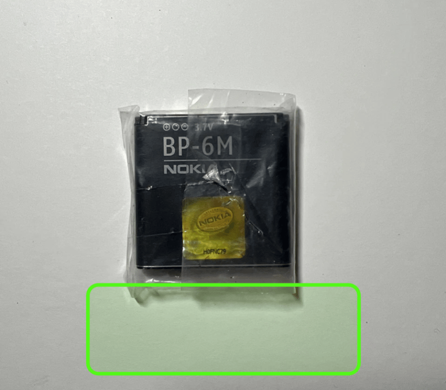 بطارية جوال نوكيا الاصلية BP-6M متوافقه N77 3250/6280/N73/N93