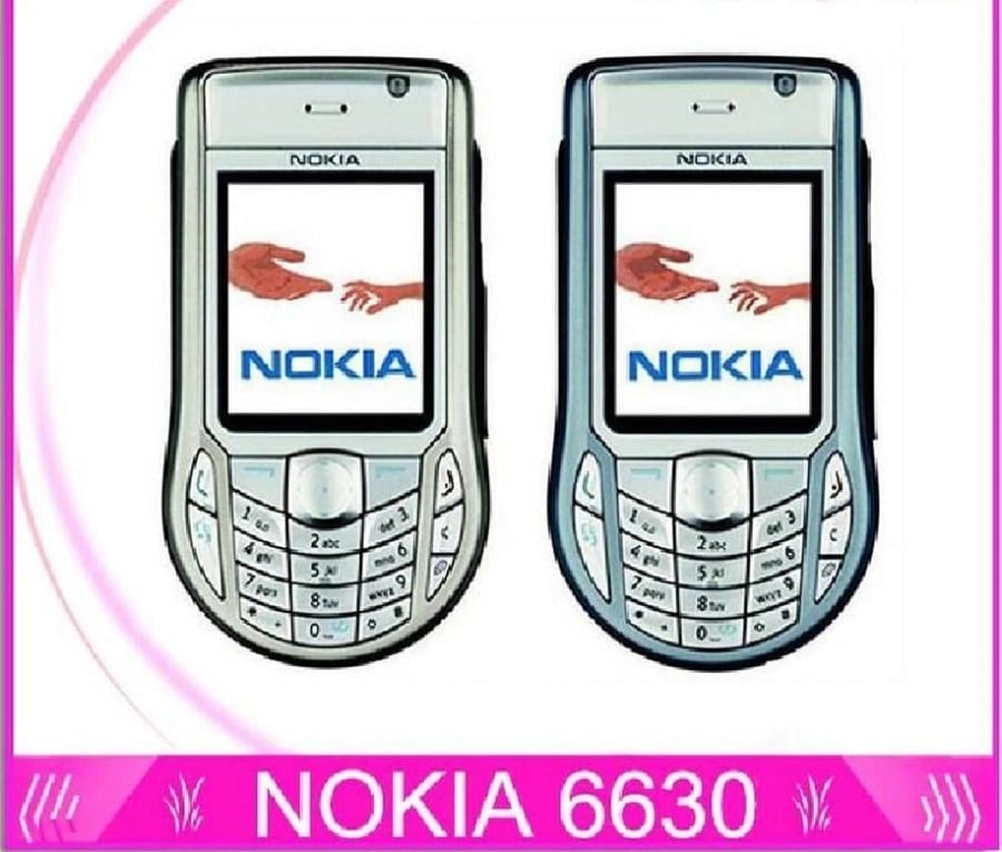 جوال نوكيا الفارس 6630 غطاء امامي وخلفي -طقم كفر نوكيا 6630 (الفارس)