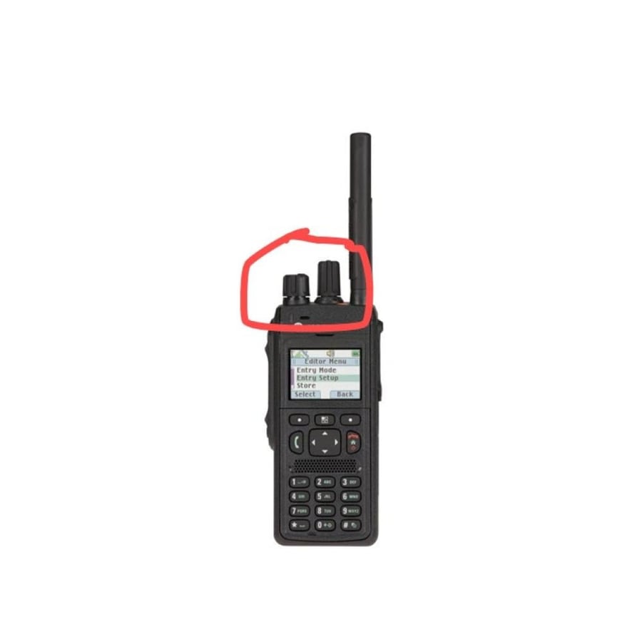 مقبض موجة قناة الصوت والتردد لموتورولا ، MTP3150 ، MTP3250 ، MTP3000  أزواج