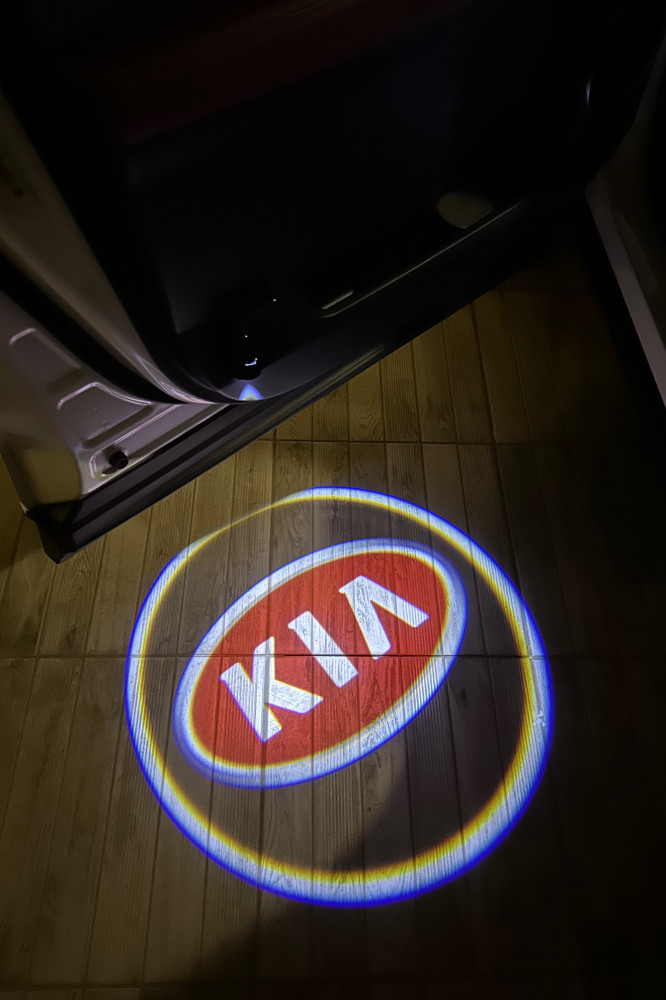 بروجكتر  LED ترحيبية لاسلكية لباب سيارة قطعتين