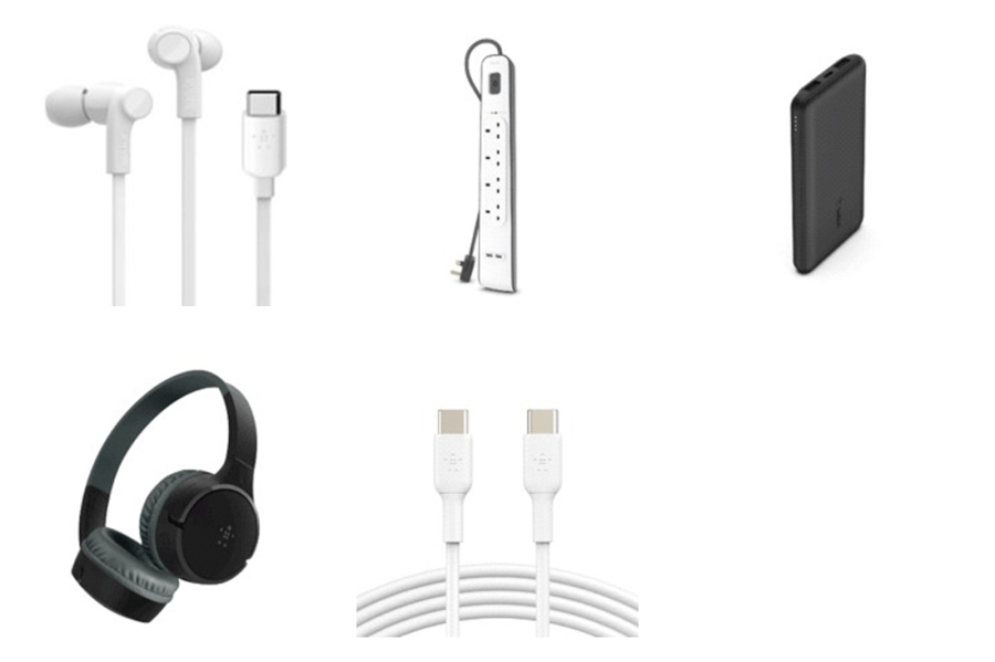 عرض بيلكن (Belkin) – مجموعة 5 منتجات