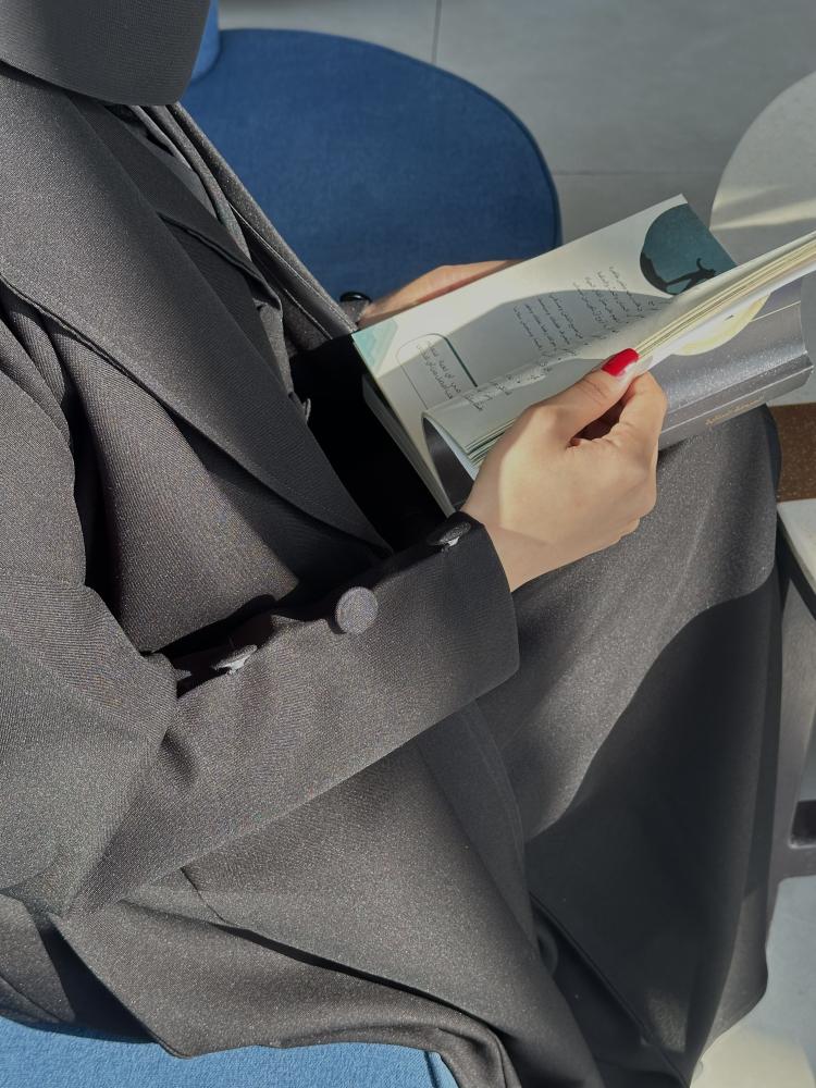 عباية بليزر قطعتين