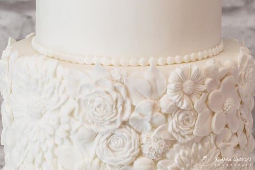 قالب سيليكون Piped Shell Border