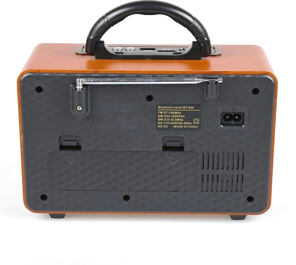 راديو بتصميم تراثي ماير M-115BT مع مشغل صوتيات قنوات  AM FM SW