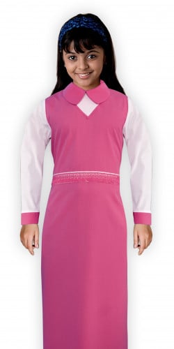 مريول ابتدائى قطعة واحدة موديل 111 غامق