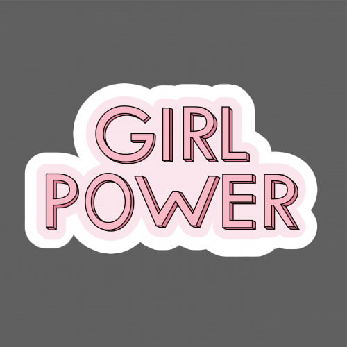 ملصق - Girl Power