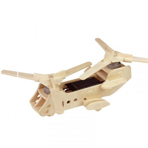 لعبة تعليمية بالطاقة الشمسية طائرة بمحركين 1