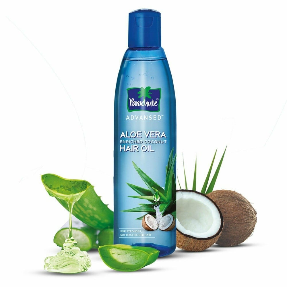 Parachute Coconut Oil for Hair Enriched with Aloe Vera 250ml - متجر قدي  gaudy shop