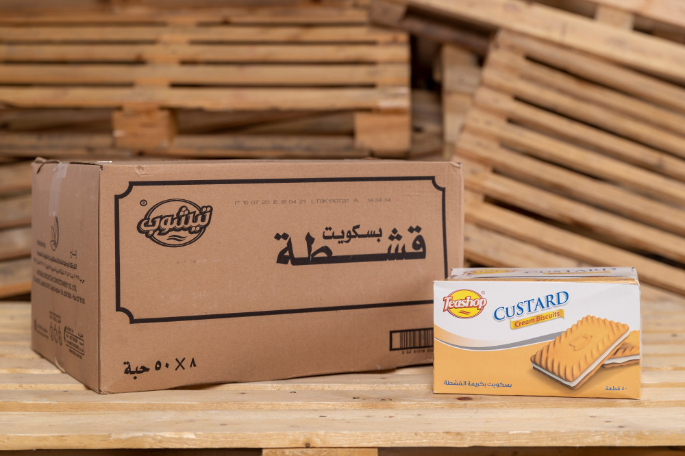 بسكويت قشطة ابو حمامة