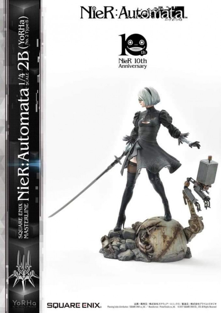 Nier Automata Prime 1 Studio Square Enix Masterline Nier Automata 1 4 Scale 2b Yorha No 2 Type B ريلكس دين Relics Den