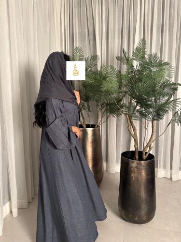 عبايـة لنن دبل كلوش