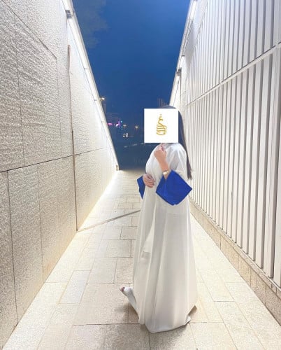 WHITE ABAYA