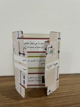 مطوية الحرارة صف رابع