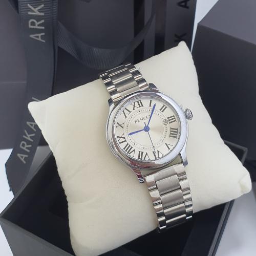 ساعه رجالي استيل ماركه فنسي الاصليه بضمان برند كارتيرفضي