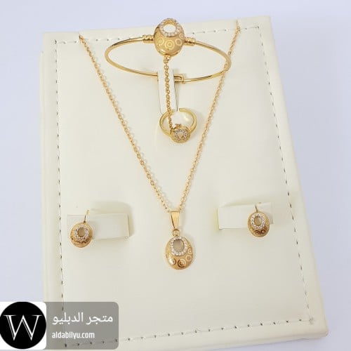 طقم بناتي متكامل بديل الذهب