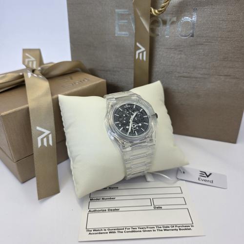 ساعه رجالي اصليه ماركه ايفارد بملحقات الماركه