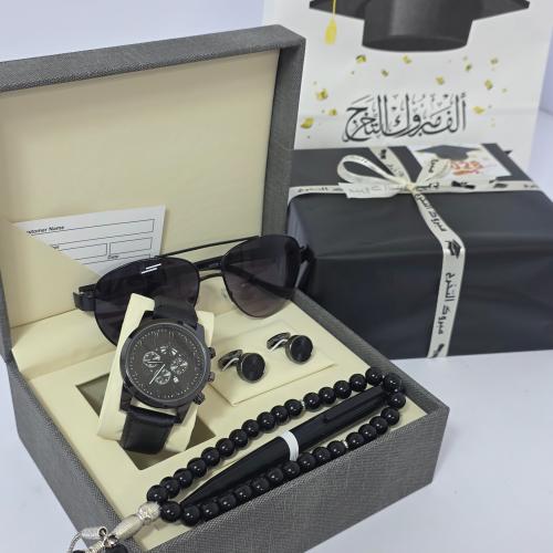 هديا المتخرجين طقم رجالي اصلي بضمان سنه شامل التغليف