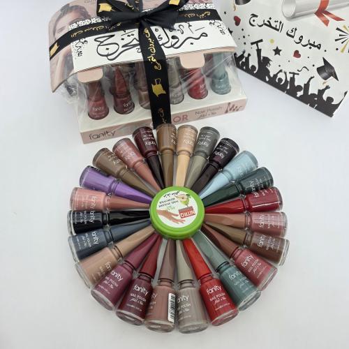 بوكس مناكير التخرج 24لون