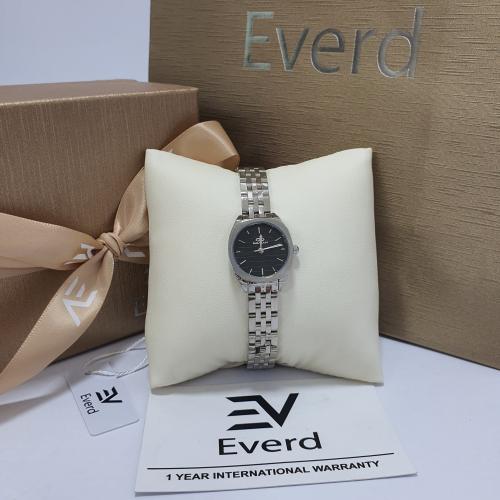 ساعه نسائية ماركة ايفرد الاستيل