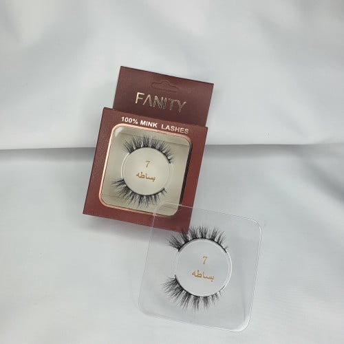 رموش شعر الحصان ماركه فنتي ‎عالية الجودة تستخدم عدة مرات ‎مريحه سلهة الاستخدام اليومي والمناسبات ‎تجعل عينك تبدو جذابة