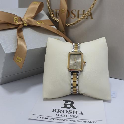 ساعه يد نسائيه من بروشا الاصلي الاستيل