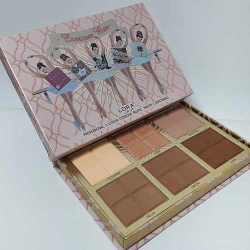 كنتور لورا 6 الوان بودره