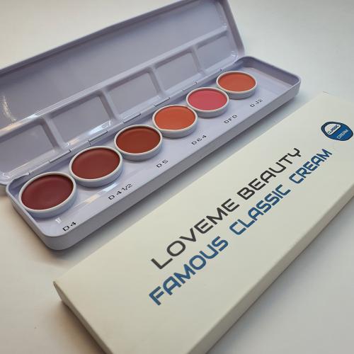 احمر خدود 6 لون كريمي لوف مي