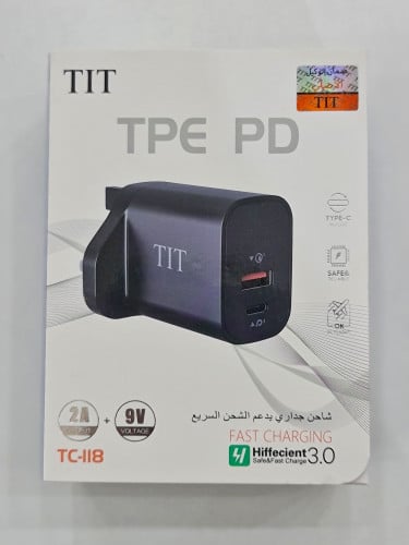 راس شاحن مخرجين يدعم الشحن السريع الاصلي