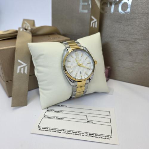 ساعه رجالي اصليه ماركه ايفارد بملحقات الماركه