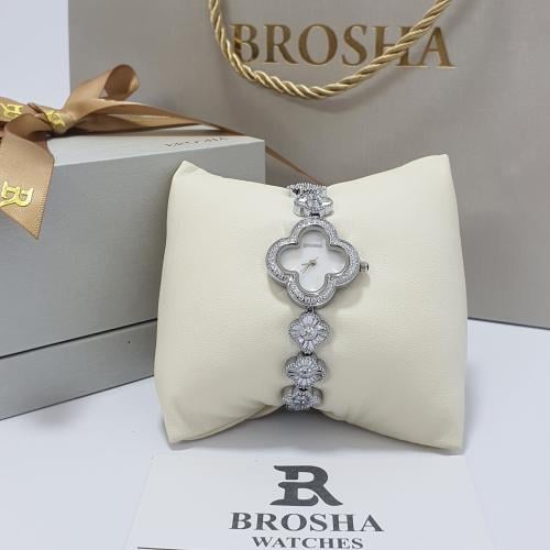 ساعه يد نسائيه من بروشا الاصلي الاستيل