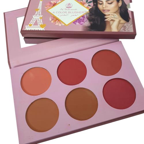 احمر خدود 6 الون ماركه السلطانه رقم1