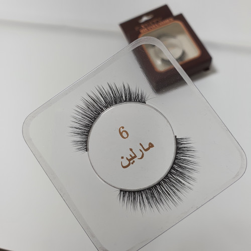 رموش ناعمه طبيعيه