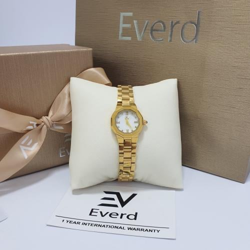 ساعه نسائية ماركة ايفرد الاستيل