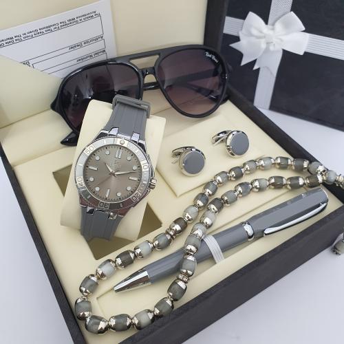 طقم رجالي ماركة  بتصميم عصري 5قطع