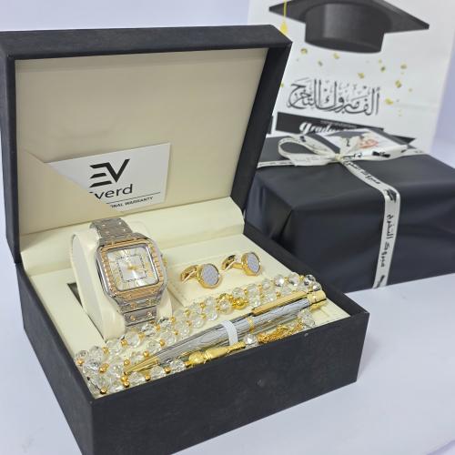هديا المتخرجين طقم رجالي اصلي بضمان سنه شامل التغليف