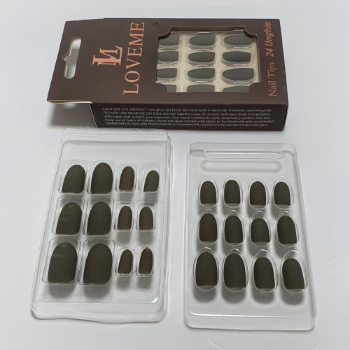 أظافر صناعية لصق ذاتي24قطعه