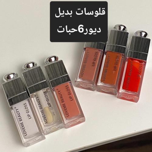 قلوسات بديل ديور لوف مي 6حبات