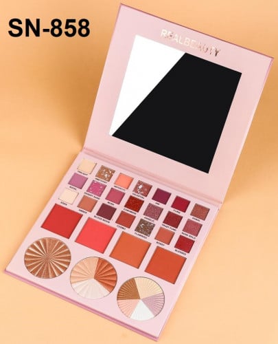 باليت ريل بيوتي اضلال احمر خدود اضاءه