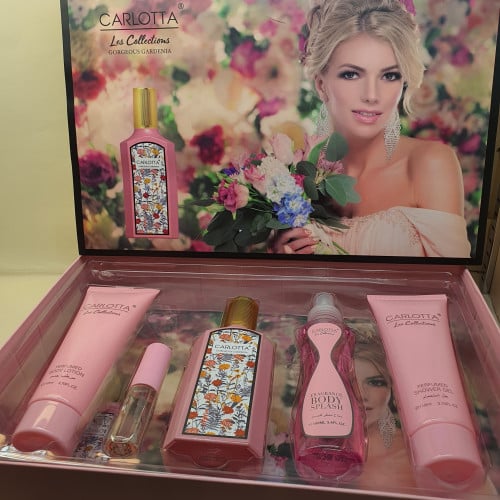 طقم عطور مكون من 5 قطع كارلوتا
