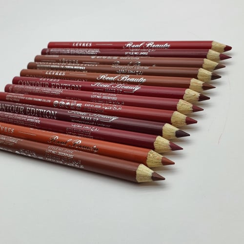 محددات شفاه12لون ريل بيويتي