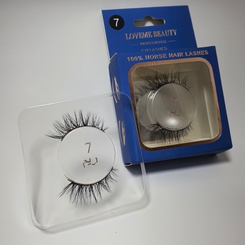 رموش ناعمه طبيعيه